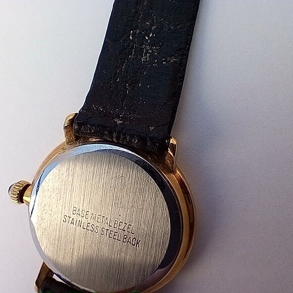 Vintage Ladies Dufonte Lucien Piccard (Possible) Diamond Accent Watch - Picture 5 of 5